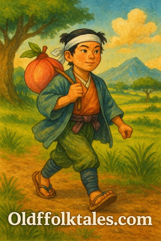 old folktales Momotaro the Peach Boy