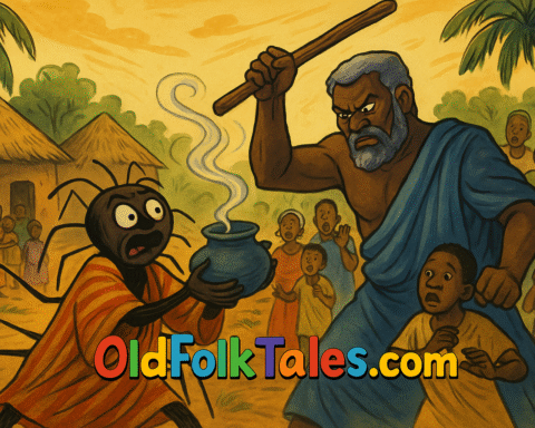 Thunder and Anansi – A Traditional Folktale from the Ashanti People of Ghana