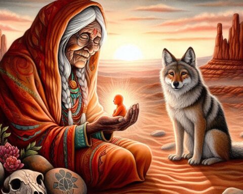 Coyote and mother Earth