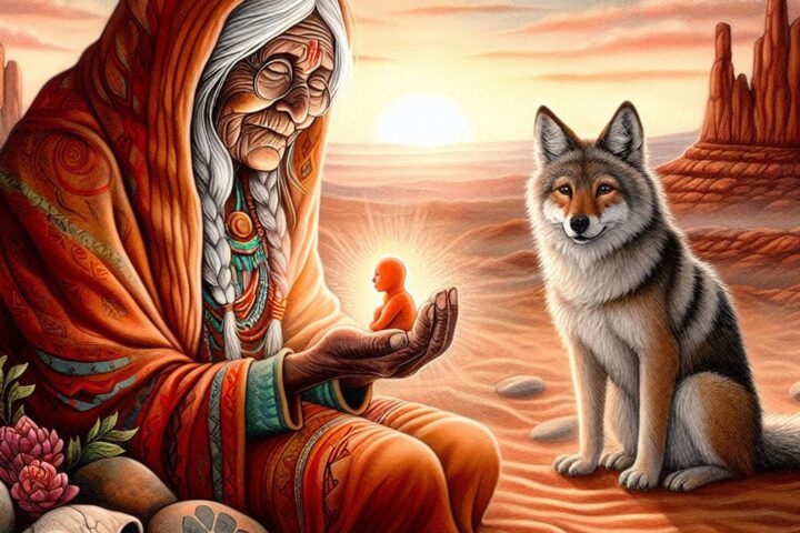 Coyote and mother Earth