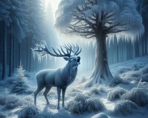 The Singing Stag of the Black Forest