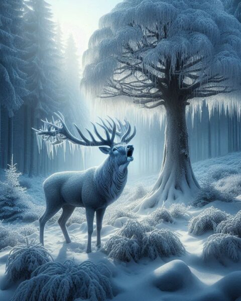 The Singing Stag of the Black Forest