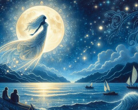 Hina and the Moon