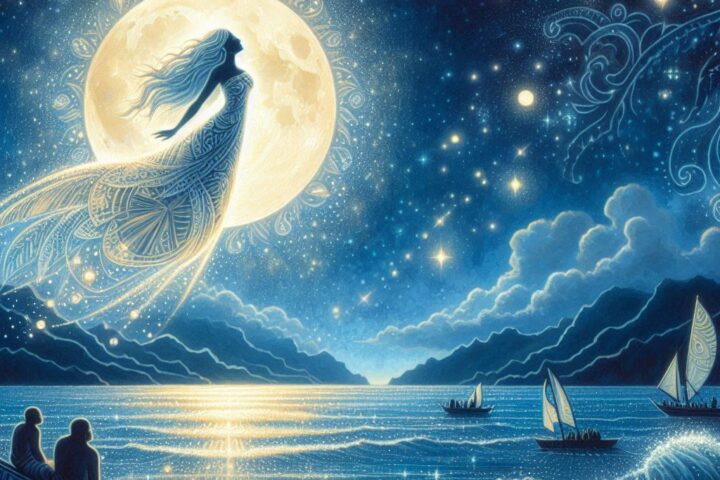 Hina and the Moon