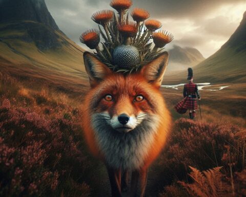 The Fox and the Thistle Crown