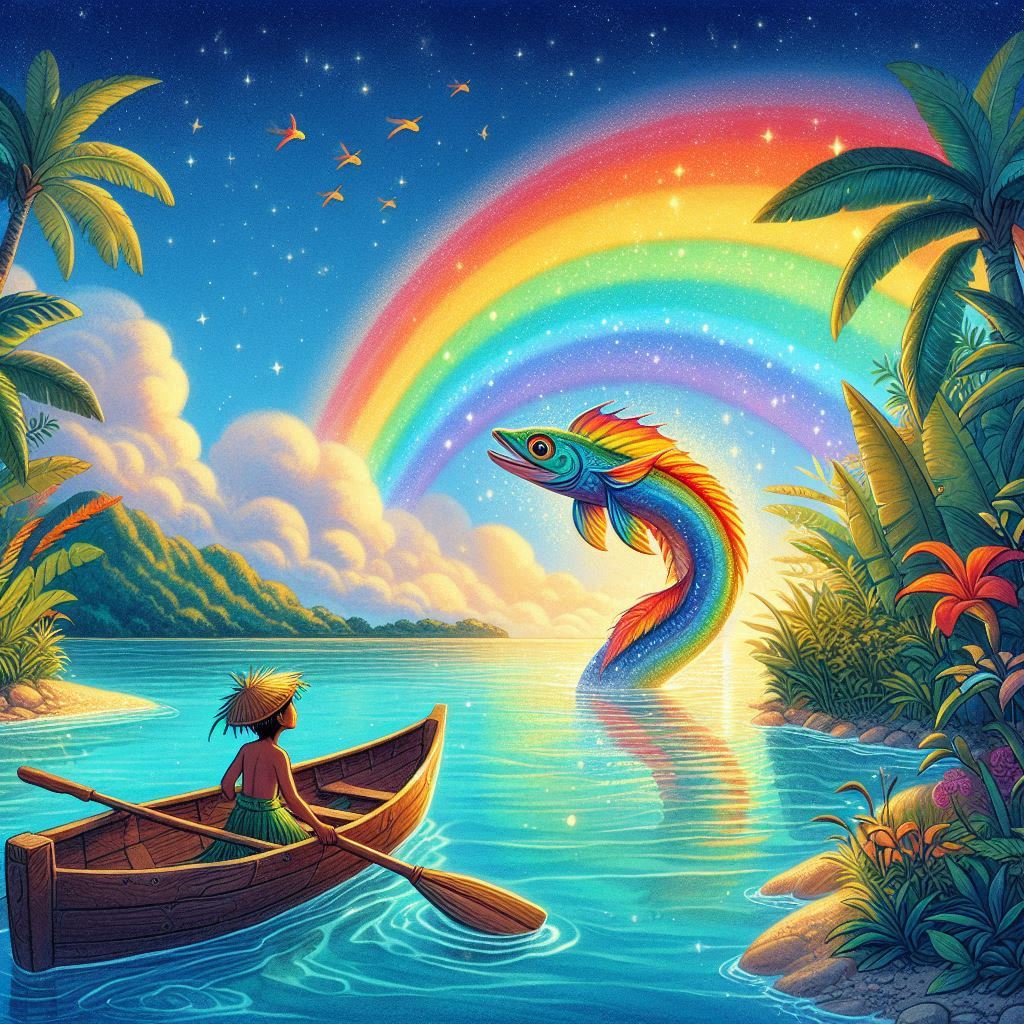 Lote and the Rainbow Eel