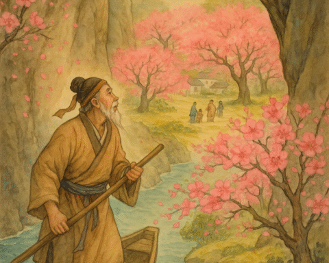 Wu Zixu and the Peach Blossom Spring
