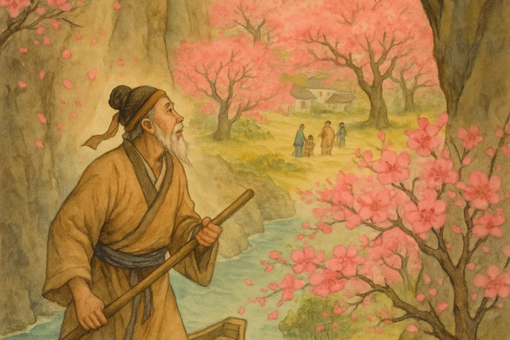 Wu Zixu and the Peach Blossom Spring