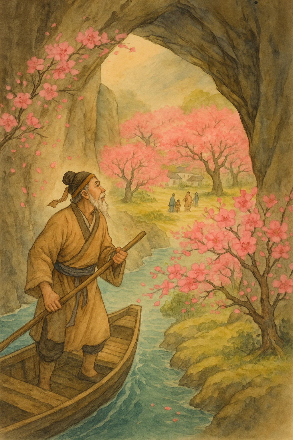 Wu Zixu and the Peach Blossom Spring