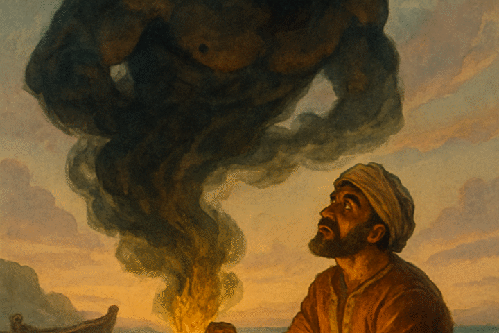 The Fisherman and the Genie Jar