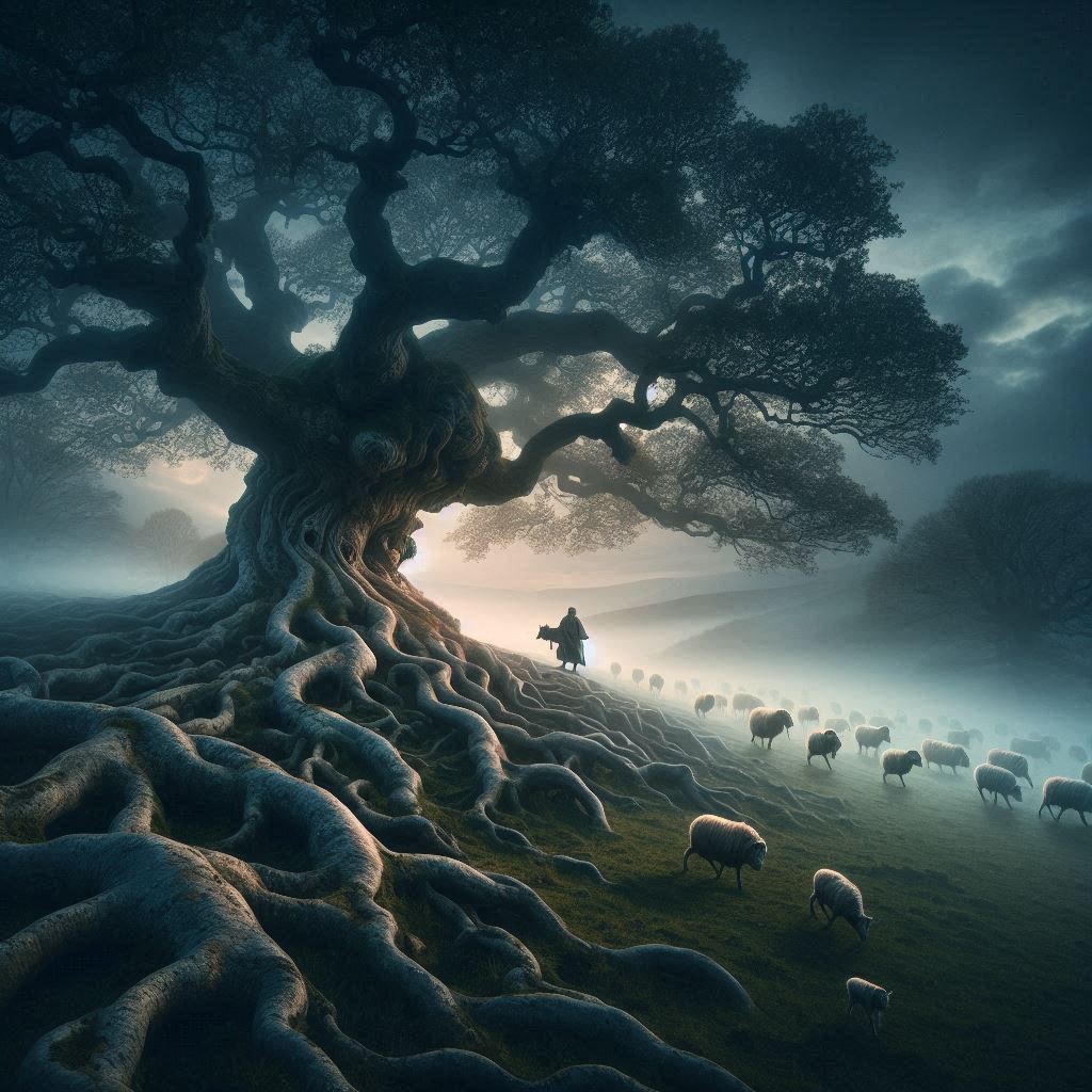 The Oak Tree That Walked at Dusk