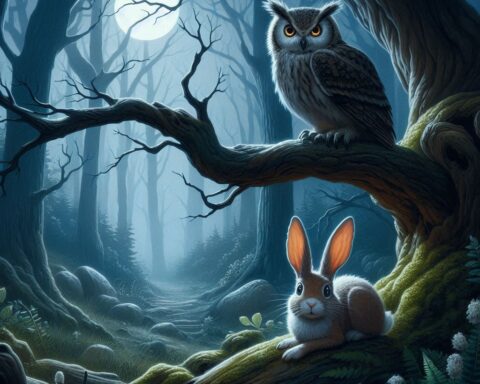 Rabbit and Owl
