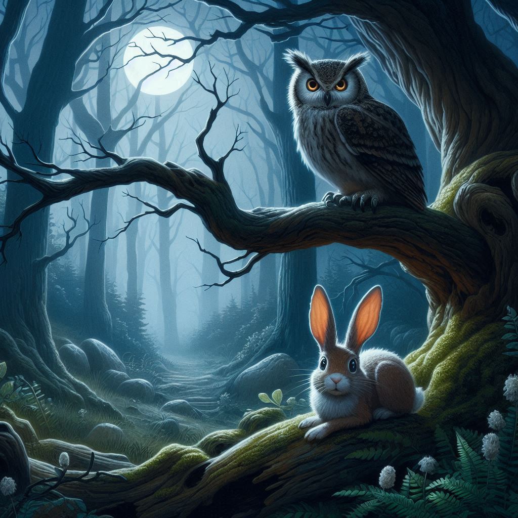 Rabbit and Owl