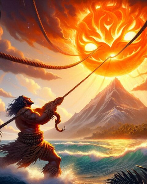 Maui and the Sun