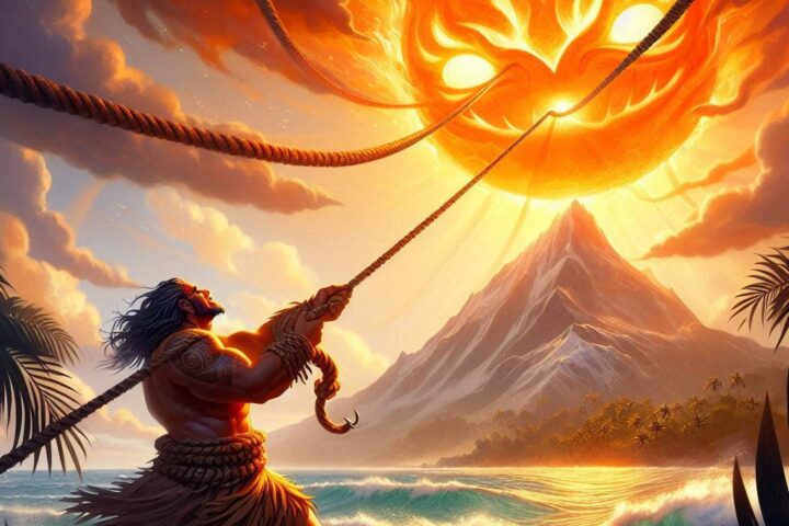 Maui and the Sun