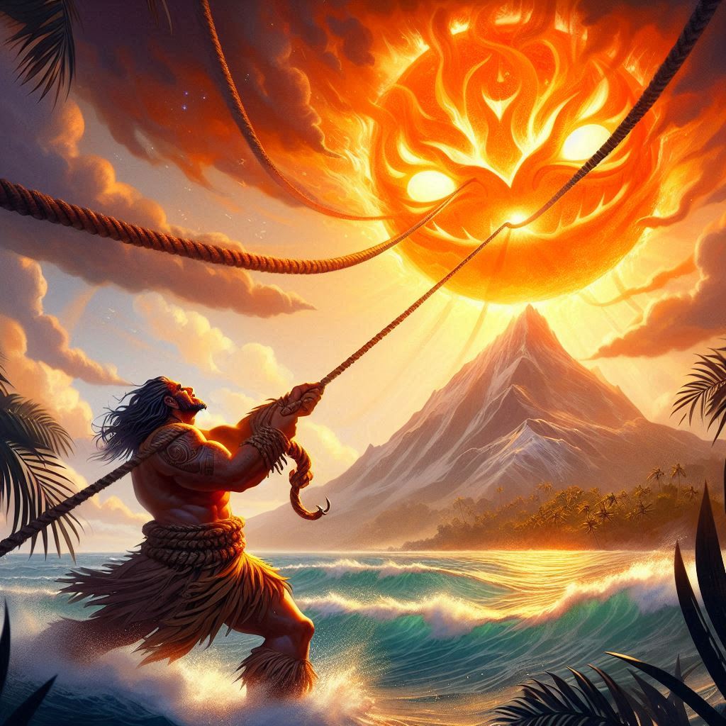 Maui and the Sun