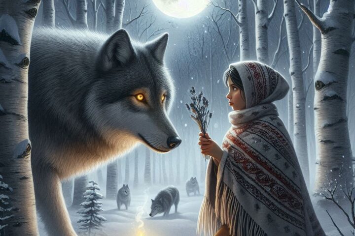 The Girl Who Spoke to Wolves
