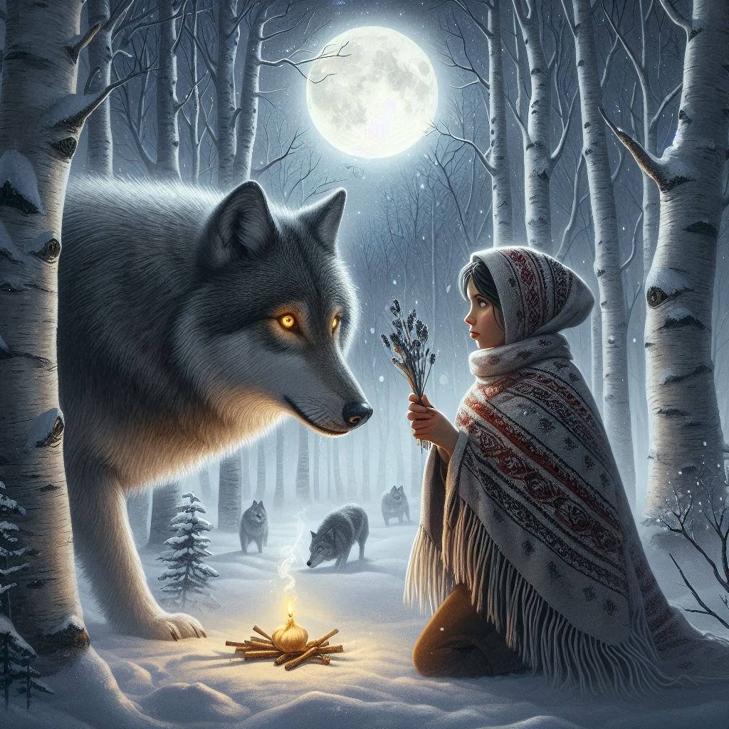 The Girl Who Spoke to Wolves
